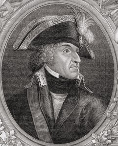 Pierre de Ruel（1752-1821）Marquis de Beurnonville，来自“法国革命史”的Louis Blanc（1811-82），由Pannemaker（1822年）刻制，1847-62 作者 法语学校