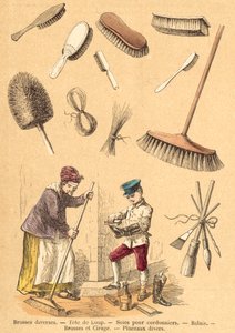 Pig (coloured engraving) 作者 法语学校