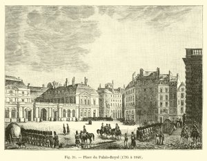 Place du Palais-Royal，1795年至1848年 作者 法语学校
