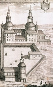 1673年圣日基尔本笃会修道院的计划 作者 法语学校