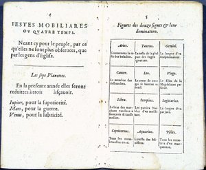 幽默地对待行星和星座 - 在“年历倒 le temps passe”中，作者让·盖兰（Jean Guerin） 作者 法语学校
