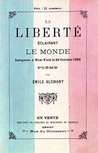 1864年10月28日，Emile Blemont（1839-1927）庆祝自由女神像就职典礼 作者 法语学校