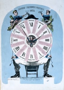 1872年的政治日历 作者 法语学校