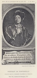 Portrait De Fontenelle (litho) 作者 法语学校
