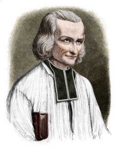 Abbe Jean Marie Vianney（Vianey，Viannay，Viennet）的肖像，被称为Cure d