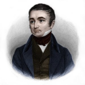 阿道夫-梯也尔（1797-1877）的肖像，法国政治家和历史学家。载于路易-德-科梅宁-提莫的《演讲者之书》。1842.私人收藏。 作者 法语学校