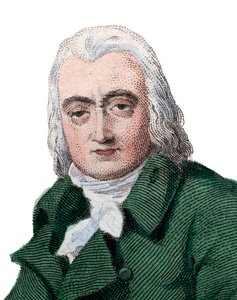 法国作曲家Andre Ernest Modeste Gretry（1741-1813）的肖像。 作者 法语学校