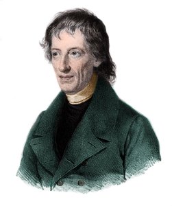 Bernhard Placidus Johann Nepomuk Bolzano（1781-1848）的肖像，波希米亚数学家，逻辑学家，哲学家，神学家。 作者 法语学校
