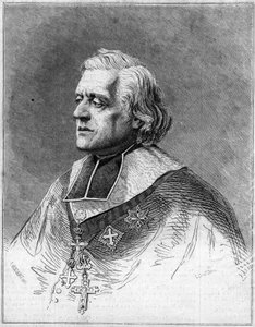 Portrait of Charles Joseph Eugene de Mazenod (1782-1861), eveque of Marseille. Portrait of Engraving in “” The Illustrous World”” n°216 of June 1 作者 法语学校