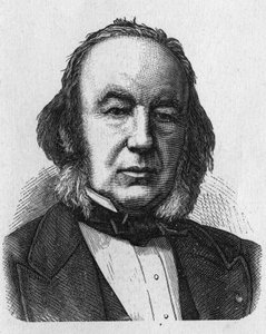 法国生理学家克劳德-伯纳德（1813-1878）的肖像--载于《科学专辑；杰出的科学家；伟大的发现》1896。 作者 法语学校