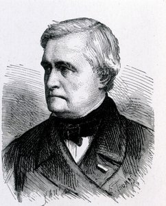 Portrait of Claude Pouillet, French physicist (1790 - 1868) - in “” Album de la Science; illustrious scientists; Grandes discoveries””” 1896. 作者 法语学校