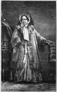 达什伯爵夫人的肖像（Anne Gabrielle de Cisternes de Cutiras, Poilloue de Saint Mars子爵 作者 法语学校