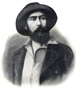 诺埃尔-尤金-巴莱医生（1847-1902）的肖像，法国探险家和殖民地行政长官，法属西非第二任总督（AOF或A.O.F.），1902年雕刻。私人收藏。 作者 法语学校