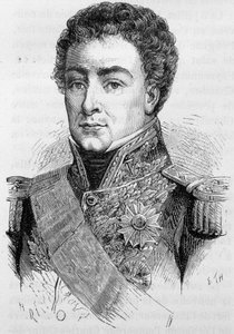 法国海军上将杜佩尔（1775-1846）的肖像--载于亨利-马丁的《法国历史》。 作者 法语学校