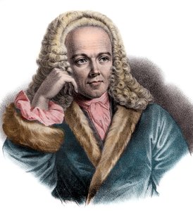 Francois Quesnay（1694-1774）法国医师和经济学家的肖像 作者 法语学校