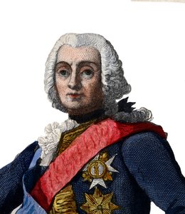 Francois de Chevert（1695-1769）的肖像，法国将军。 作者 法语学校