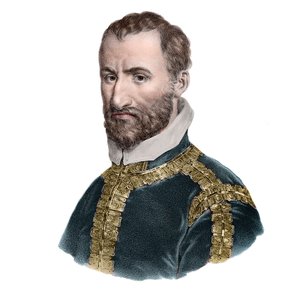 Giovanni Pierluigi da Palestrina（1525-1594）的肖像，意大利作曲家。 作者 法语学校