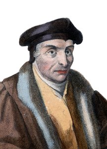 法国学者Guillaume Bude（Budee）（Budaeus）（1467-1540）的肖像。 作者 法语学校