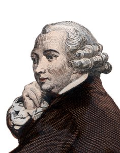 Guillaume Chretien de Lamoignon de Malesherbes（1721-1794）的肖像，法国政治家和部长。 作者 法语学校