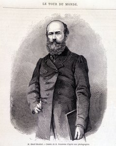 亨利-莫霍特肖像 - 载于《Tour du Monde》，第 2 期。1863 作者 法语学校