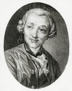 Jacques-Germain Soufflot的肖像， 作者 法语学校