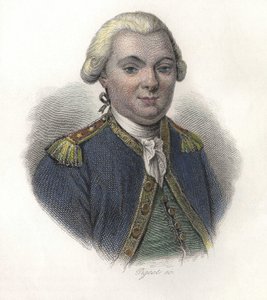 Portrait of Jean-Francois Galaup, Count of La Perouse (Jean Francois Laperouse 作者 法语学校
