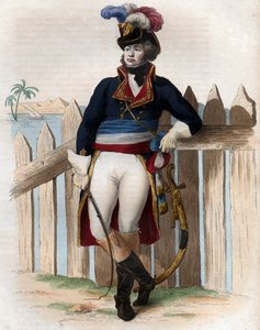 Jean Baptiste Kleber（1753-1800）的肖像，法国将军。 作者 法语学校