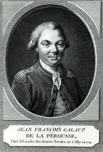 佩鲁贾的Jean Francois Galaup的肖像（1741-88） 作者 法语学校