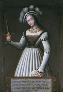 圣女贞德（1412-31），16世纪的肖像