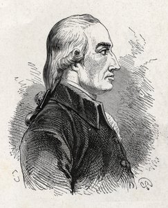 约瑟夫-布莱克（1761 - 1799）的肖像，英国物理学家和化学家（发现氧化镁）--载于《科学专辑；杰出的科学家；伟大的发现》1896。 作者 法语学校