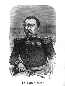 法国将军约瑟夫-万蒂尼（Joseph Vantini）（1808-1866）的肖像，dit Youssouf。在 "Les Illustrations De L