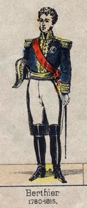 路易-亚历山大（Louis-Alexandre）-贝尔蒂埃（1753-1815）的肖像，纳沙泰尔亲王，法国总理 - 19世纪末的埃皮纳尔图像 - 私人收藏 作者 法语学校