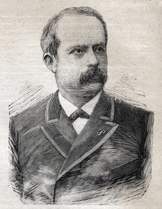 路易-勒平（1846-1933）的肖像，巴黎教长，1893年7月23日刊登在《小巴黎人》上（雕刻）。 作者 法语学校