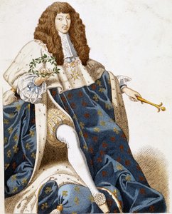 Portrait of Louis XIV, young. 作者 法语学校