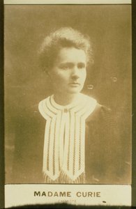 玛丽居里的肖像（1867-1934）（棕褐色照片） 作者 法语学校