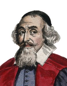 Mathieu Mole（1584-1656）的肖像，法国政治家。 作者 法语学校