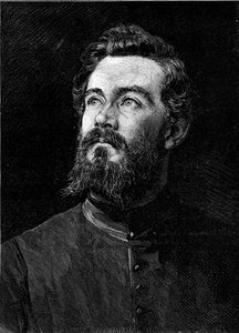 Portrait of Michel Alexandre Debaize (Abbe Debaize) (1845-1879), French churchman and traveller. Engraving in “” Le Monde Illustré”” n°1194 of 14 February 1880. 作者 法语学校