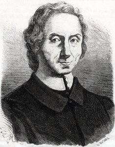 Nicolas Malebranche 的肖像（1638 - 1715） 作者 法语学校