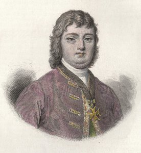 尼古拉斯-罗兹（Nicolas Roze dit le Chevalier Roze，1675-1733 年）的肖像，法国军事家和总督。 作者 法语学校