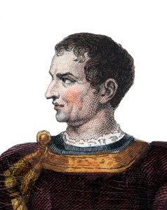 Clisson（1336-1407）的Olivier V，法国警员的肖像。 作者 法语学校