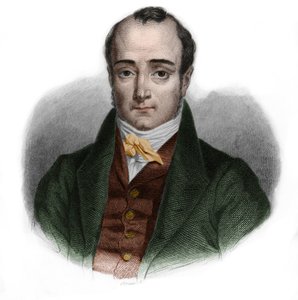 保罗-让-皮埃尔-索泽（1809-1876）的肖像，法国政治家。载于路易斯-德-科梅宁-蒂蒙的《人物志》。1842.私人收藏。 作者 法语学校