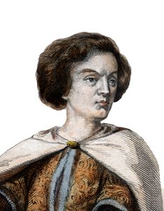 Peter Abelard（Pierre Abailard）（Pierre Abeilard）（1079-1142）的肖像，法国学者哲学家，神学家和逻辑学家。 作者 法语学校