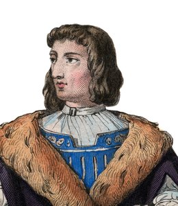法国作家兼外交官Philippe de Commines（1447-1511）的肖像。 作者 法语学校