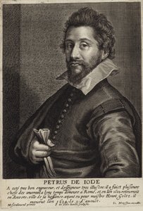Pieter de Jode的肖像我 作者 法语学校