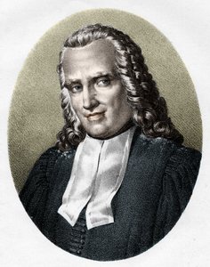 罗伯特-约瑟夫-波蒂埃（1699-1772）的肖像，法国法学家。 作者 法语学校