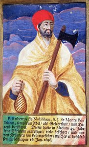 Roberto de Nobili的肖像（1577-1656） 作者 法语学校
