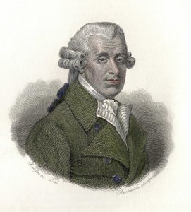 Portrait of William Hawes (1736-1808), English doctor. In “” Portraits of Useful Men”” 作者 法语学校
