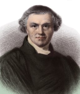 William Whewell（1794-1866）的肖像，英国哲学家和历史学家。 作者 法语学校