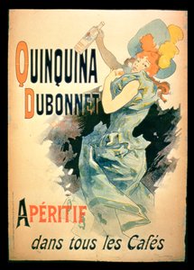 海报广告Quinquina由Dubonnet