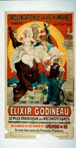 Elixir Godineau的海报，c.1900